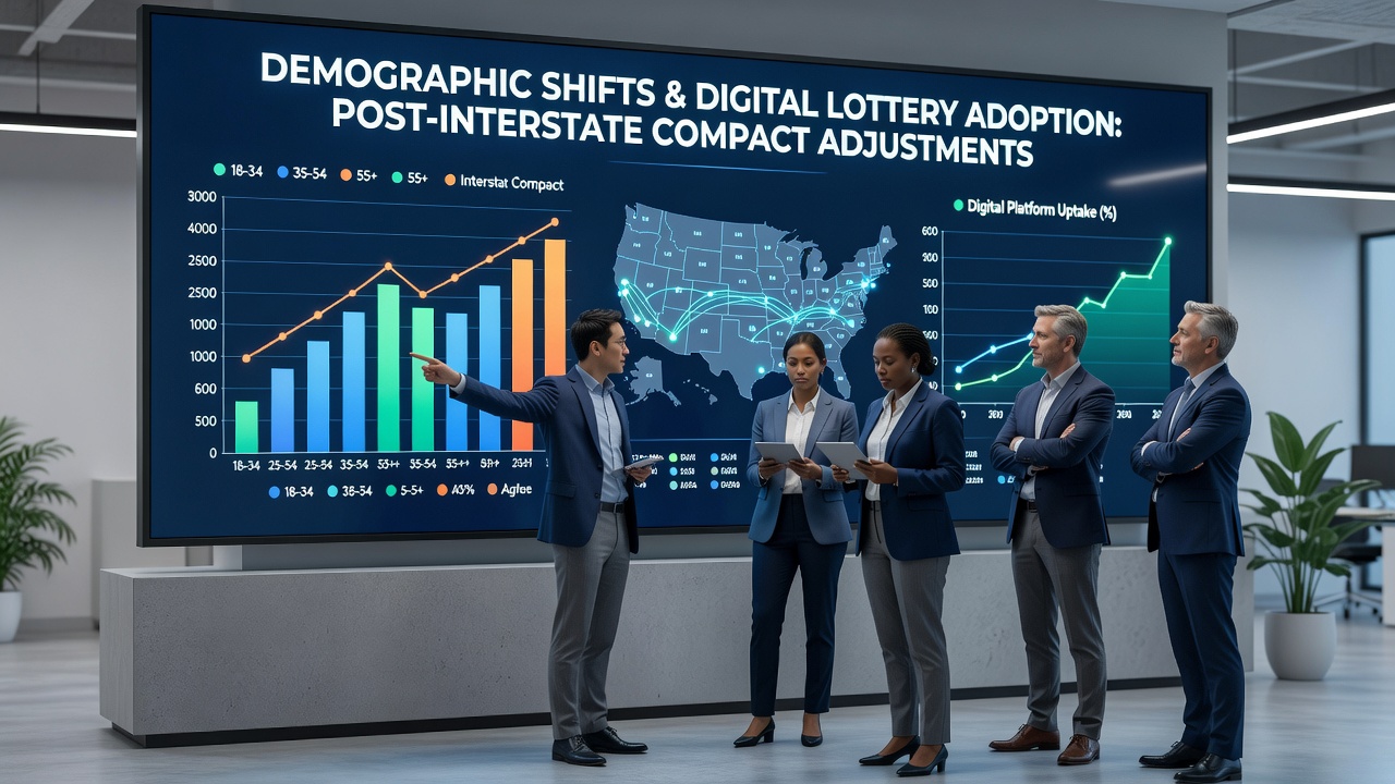Players from multiple states engaging with digital lottery platforms following new interstate agreements